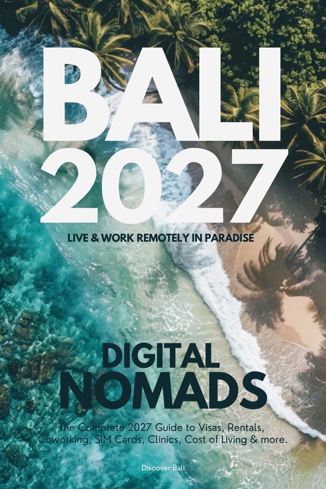 غلاف Digital Nomads Bali
