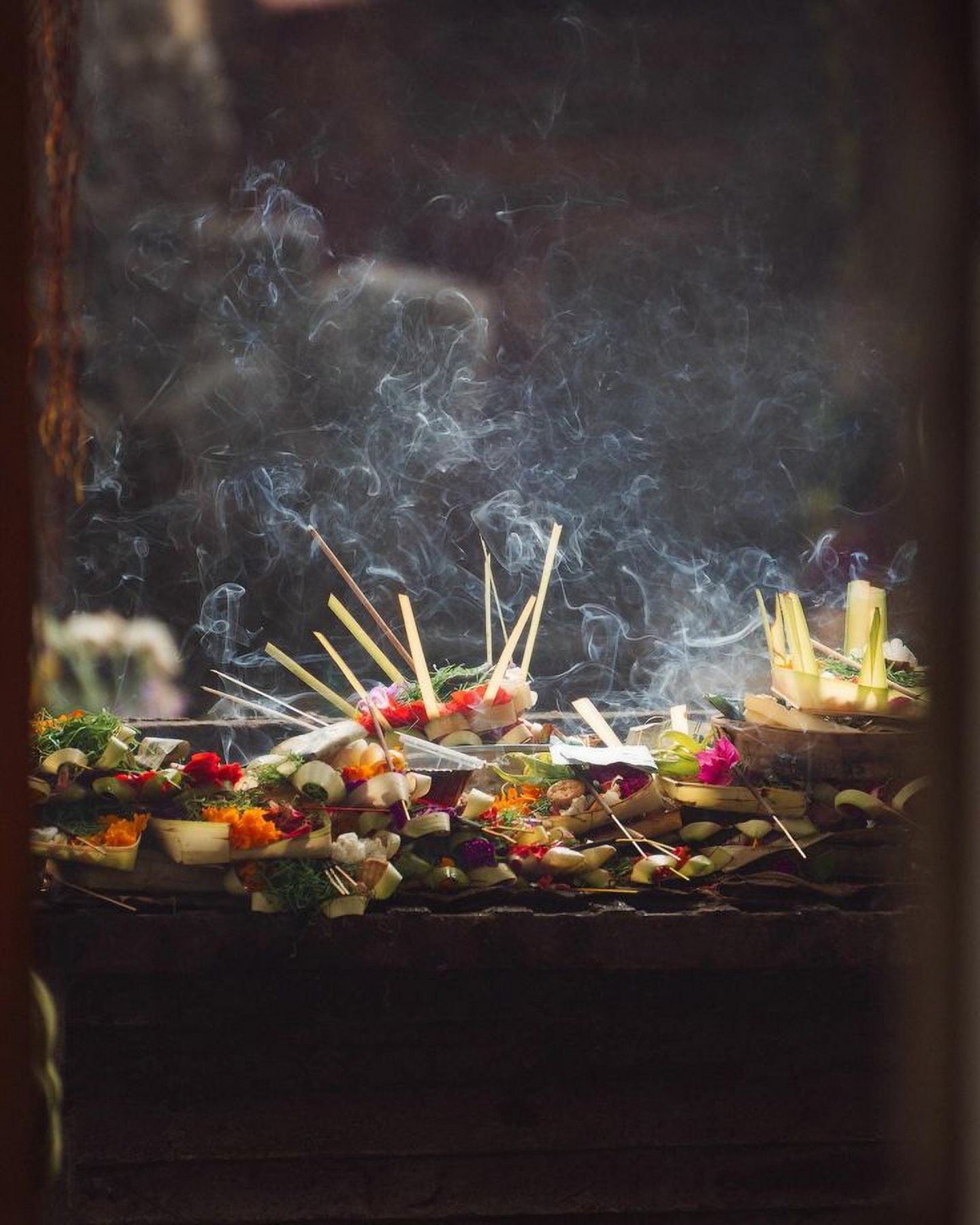 Canang sari & daily offerings