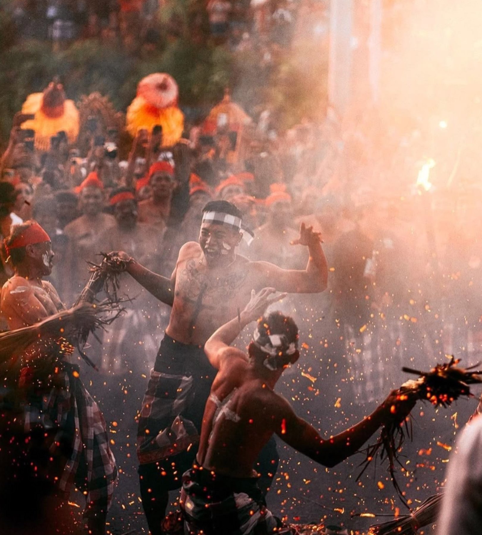 رقص Kecak وLegong وBarong